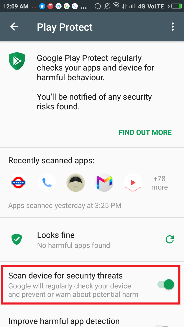google play protect MagicTeenpatti